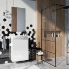 Elita Meble Summer White zestaw szafka z umywalką szer. 45 cm 167360