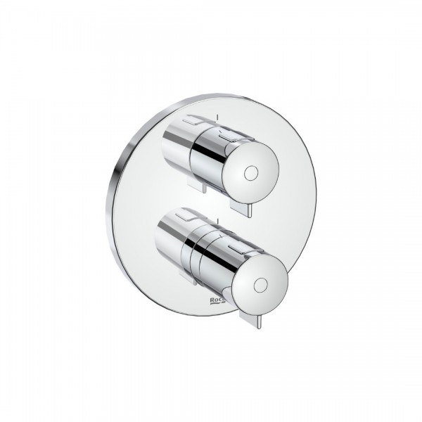 Roca T-500 bateria prysznicowa podtynkowa termostatyczna chrom A5A2K18C00
