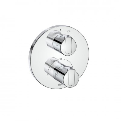 Roca T-1000 bateria wannowo-prysznicowa podtynkowa termostatyczna chrom A5A0D09C00