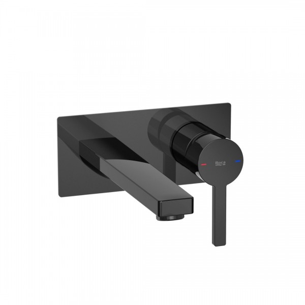 Roca Naia bateria umywalkowa podtynkowa titanium black A5A3596CN0