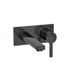 Roca Naia bateria umywalkowa podtynkowa titanium black A5A3596CN0