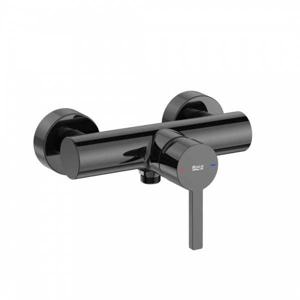 Roca Naia bateria prysznicowa bez zestawu natryskowego titanium black A5A2196CN0