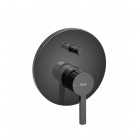 Roca Naia bateria wannowo-prysznicowa podtynkowa titanium black A5A0B96CN0