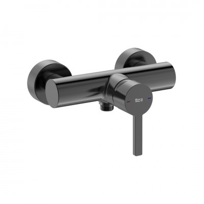 Roca Naia bateria prysznicowa bez zestawu natryskowego brushed titanium black A5A2196NM0 Roca Naia bateria prysznicowa bez zestawu natryskowego brushed titanium black A5A2196NM0