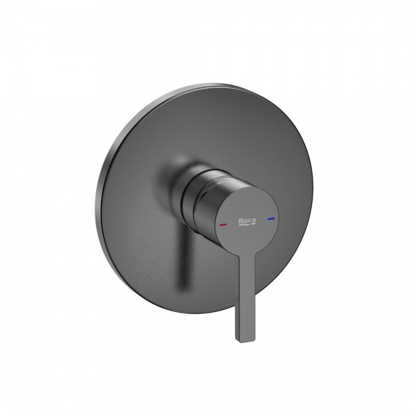 Roca Naia bateria prysznicowa podtynkowa brushed titanium black A5A2B96NM0