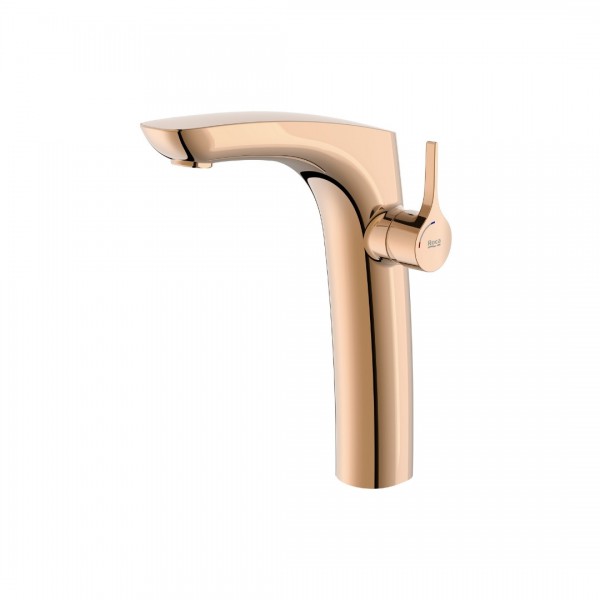 Roca Insignia Rose Gold bateria umywalkowa wysoka Cold Start z korkiem złoto różowe A5A3C3ARG0 Roca Insignia Rose Gold bateria umywalkowa wysoka Cold Start z korkiem złoto różowe A5A3C3ARG0