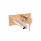 Roca Insignia Rose Gold bateria umywalkowa podtynkowa złoto różowe A5A353ARG0