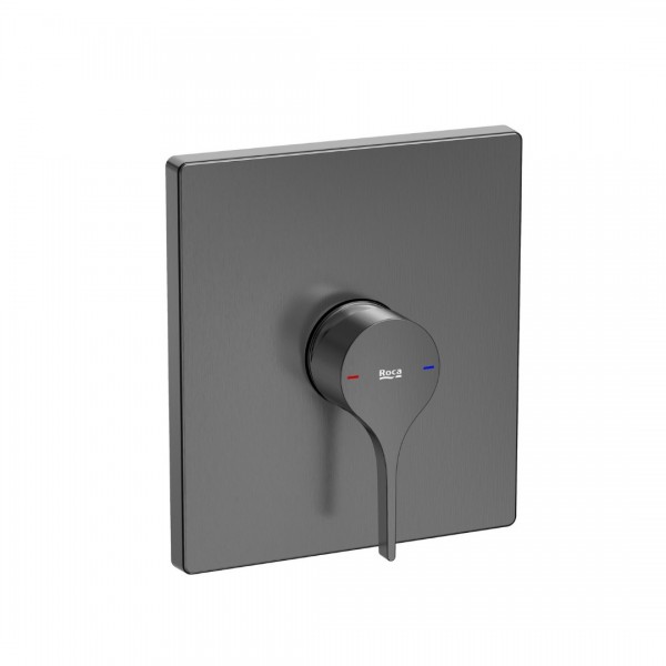 Roca Insignia Black bateria prysznicowa podtynkowa brushed titanium black A5A2B3ANM0 Roca Insignia Black bateria prysznicowa podtynkowa brushed titanium black A5A2B3ANM0