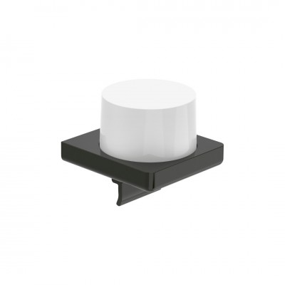 Roca Tempo dozownik na mydło wiszący szkło/titanium black A817037CN0