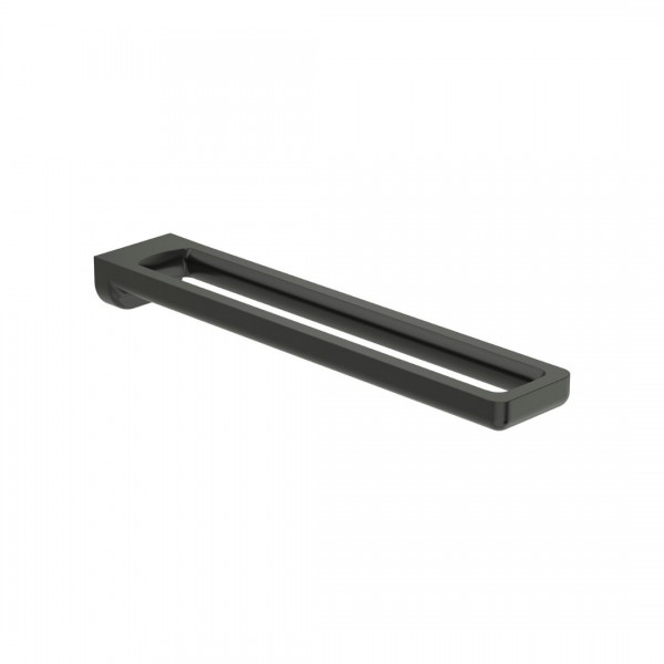 Roca Tempo wieszak na ręcznik dwuramienny brushed titanium black A817031NM0