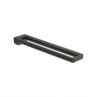Roca Tempo wieszak na ręcznik dwuramienny brushed titanium black A817031NM0
