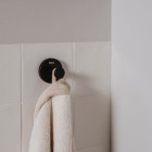 Roca Hotels 2.0 wieszak punktowy pojedynczy czarny mat A817570C40