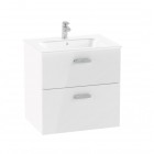 Roca Victoria Pro Unik zestaw łazienkowy 60 cm z szufladami biały połysk A851879806