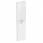 Roca Victoria Pro słupek wiszący 180 cm slim biały połysk A857754806