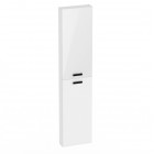 Roca Victoria Pro słupek wiszący 180 cm slim biały połysk A857754806