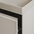 Roca Ona Unik zestaw łazienkowy 45 cm z szufladami biały mat A851681509