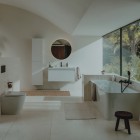 Roca Ona słupek wiszący 175 cm biały mat A857635509