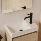 Roca Ona Compacto umywalka 45x26 cm ścienna prostokątna biała A327681000