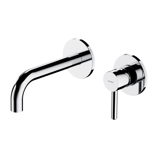 Omnires Y bateria umywalkowa podtynkowa wylewka 20,5 cm chrom Y1215CR