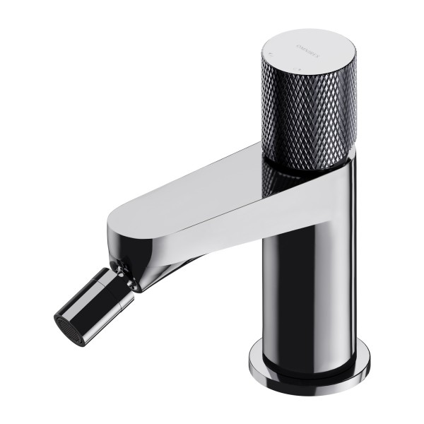 Omnires Contour bateria bidetowa stojąca chrom CT8020CR