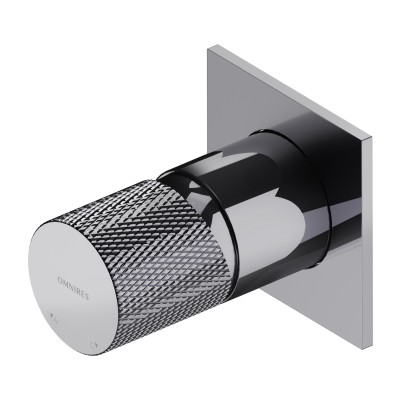 Omnires Contour bateria prysznicowa podtynkowa chrom CT8045CR