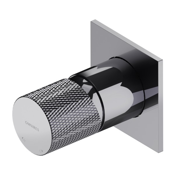 Omnires Contour bateria prysznicowa podtynkowa chrom CT8045CR