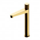 Omnires Contour bateria umywalkowa wysoka stojąca złoto szczotkowane CT8012GLB