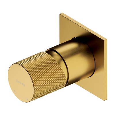 Omnires Contour bateria prysznicowa podtynkowa złoto szczotkowane CT8045GLB Omnires Contour bateria prysznicowa podtynkowa złoto szczotkowane CT8045GLB