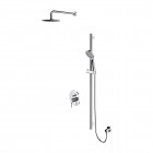 Omnires Y kompletny zestaw prysznicowy z deszczownicą 20 cm chrom SYSY17CR