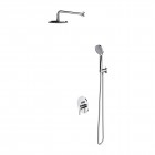 Omnires Y kompletny zestaw prysznicowy podtynkowy chrom QSYSY21CR