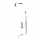 Omnires Y kompletny zestaw wannowy termostatyczny podtynkowy chrom SYSYS02XCR