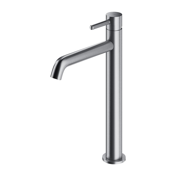 Omnires Y bateria umywalkowa stojąca wysoka nikiel Y1212NI