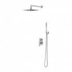 Omnires Fresh zestaw prysznicowy podtynkowy z deszczownicą chrom SYSFR17CR