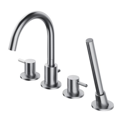 Omnires Y bateria wannowa 4-otworowa chrom Y1232NI Omnires Y bateria wannowa 4-otworowa chrom Y1232NI