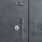 Omnires Y bateria wannowo-prysznicowa podtynkowa chrom Y1235NI