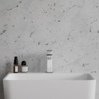 Omnires Parma bateria umywalkowa stojąca chrom/biały PM7410CRB