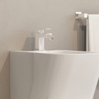 Omnires Parma bateria bidetowa stojąca chrom/biały PM7420CRB