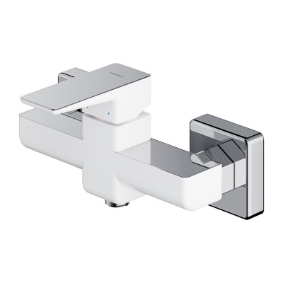 Omnires Parma bateria prysznicowa ścienna chrom/biały PM7440CRB