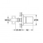 Grohe Grohtherm 3000 Cosmopolitan zawór podtynkowy