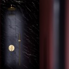 Omnires Y bateria wannowo-prysznicowa podtynkowa złoty szczotkowany Y1235GLB