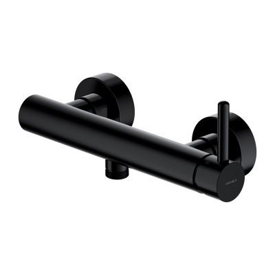 Omnires Y bateria prysznicowa ścienna czarny półpołysk Y1240BL