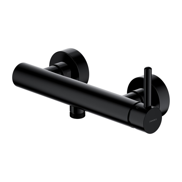 Omnires Y bateria prysznicowa ścienna czarny półpołysk Y1240BL