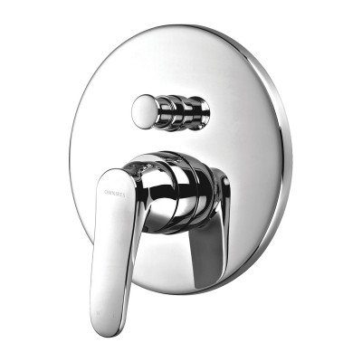 Omnires Art Deco bateria wannowo-prysznicowa podtynkowa chrom AD5135CR