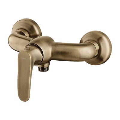 Omnires Art Deco bateria prysznicowa ścienna retro brąz antyczny AD5140BR
