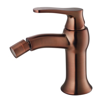 Omnires Art Deco bateria bidetowa stojąca retro miedź antyczna AD5121ORB