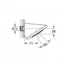 Grohe Rainshower F-Series prysznic górny 127x127 mm