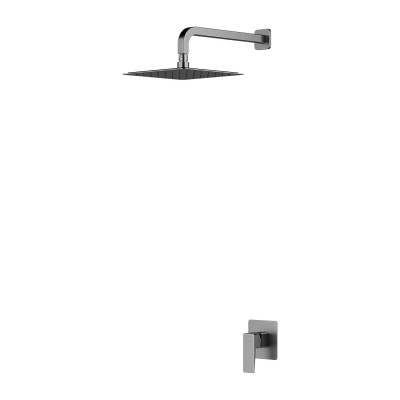Omnires Parma zestaw prysznicowy podtynkowy z deszczownicą 25 cm chrom SYSPM20IN