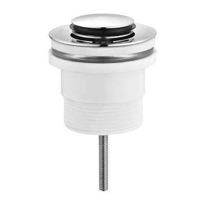 Omnires korek do umywalki klik klak okrągły chrom A47CR