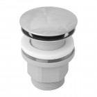 Omnires korek do umywalki klik klak okrągły chrom A64CR