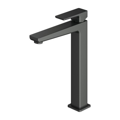 Omnires Parma bateria umywalkowa wysoka stojąca grafit PM7412GR